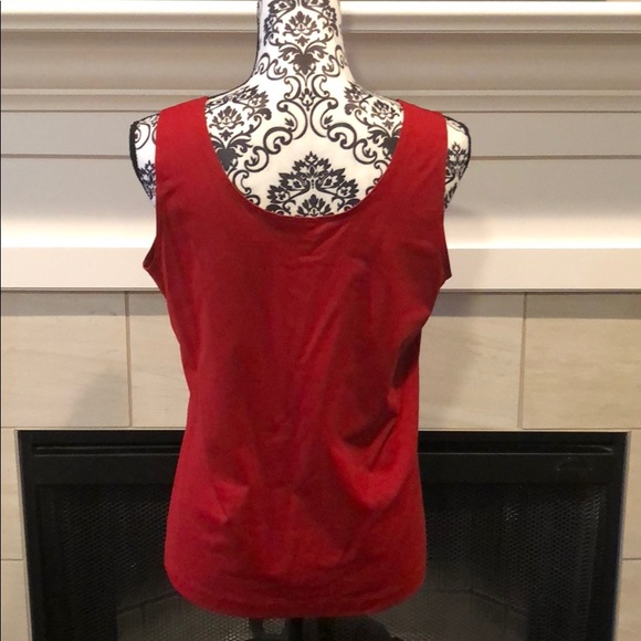 Chico's Tops Red Chicos Tank Top Poshmark